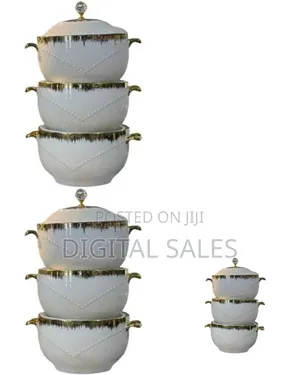 Elegant Stacking Ceramic Serving Dishes