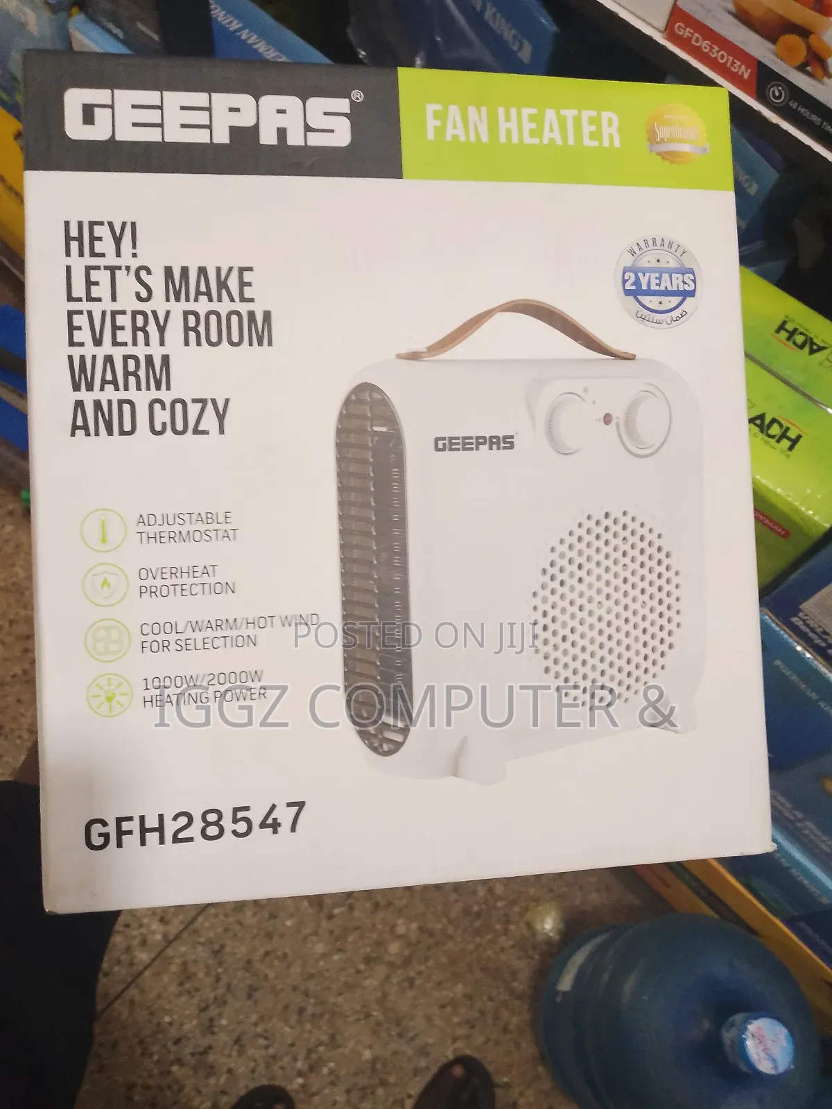 Geepas Fan Heater