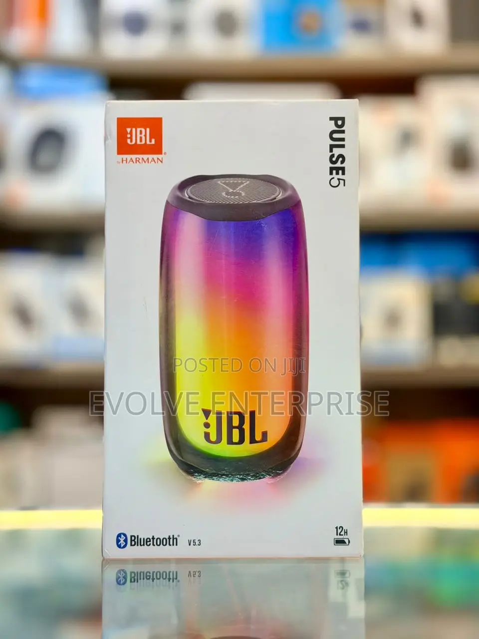 JBL Pulse 5 Portable Bluetooth Speaker With Dazzling Lights