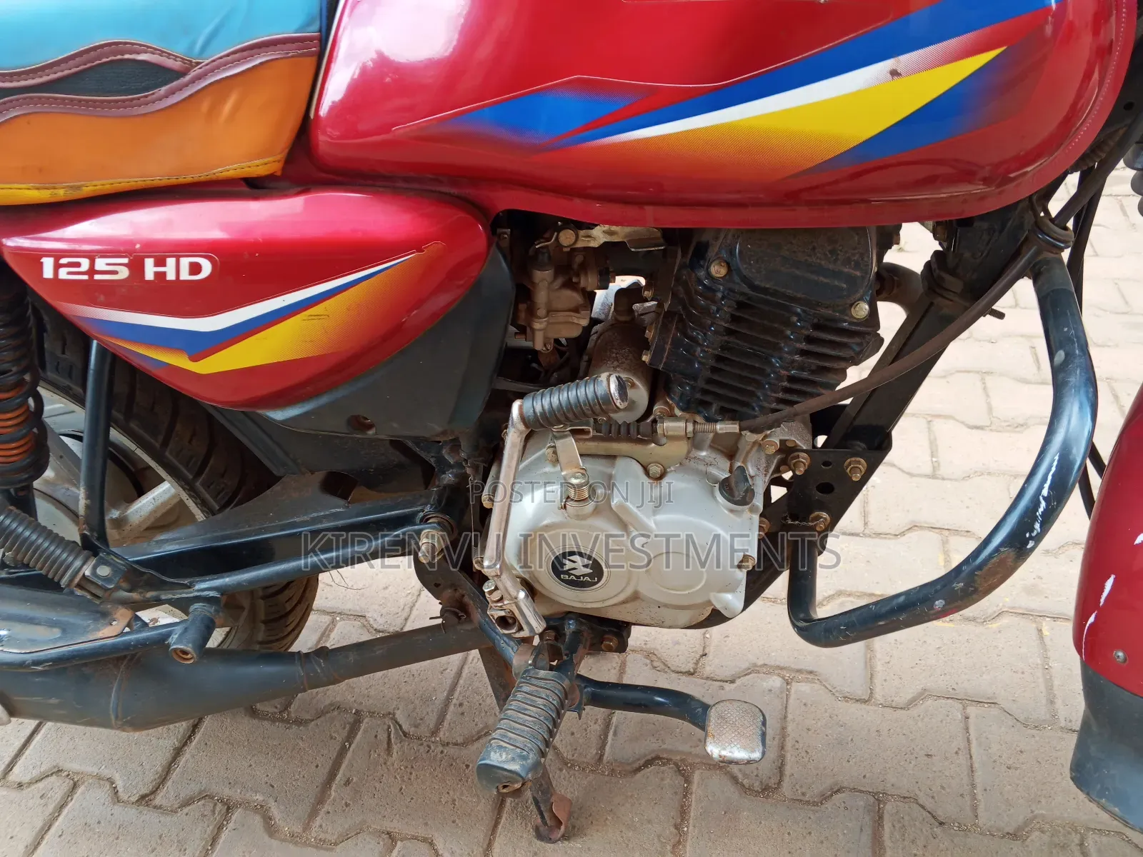 Bajaj Boxer 125 2020 Red