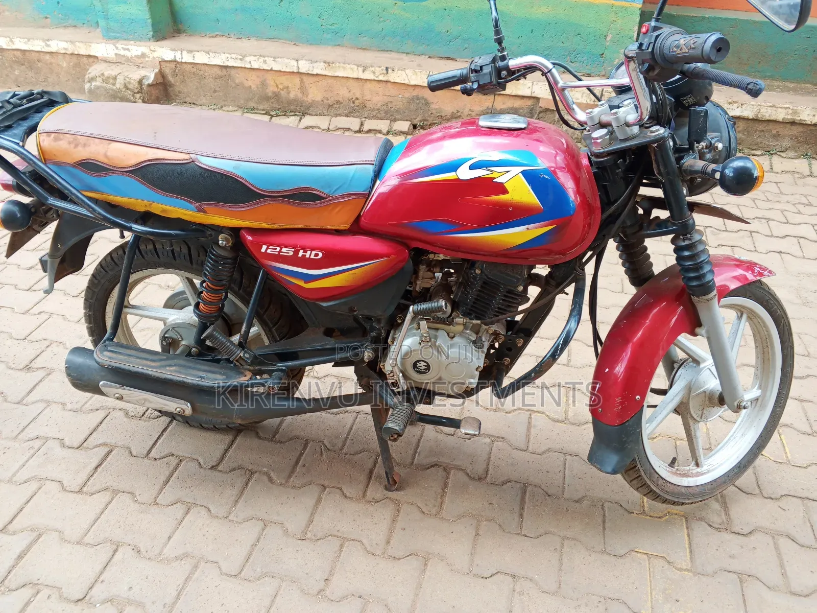 Bajaj Boxer 125 2020 Red