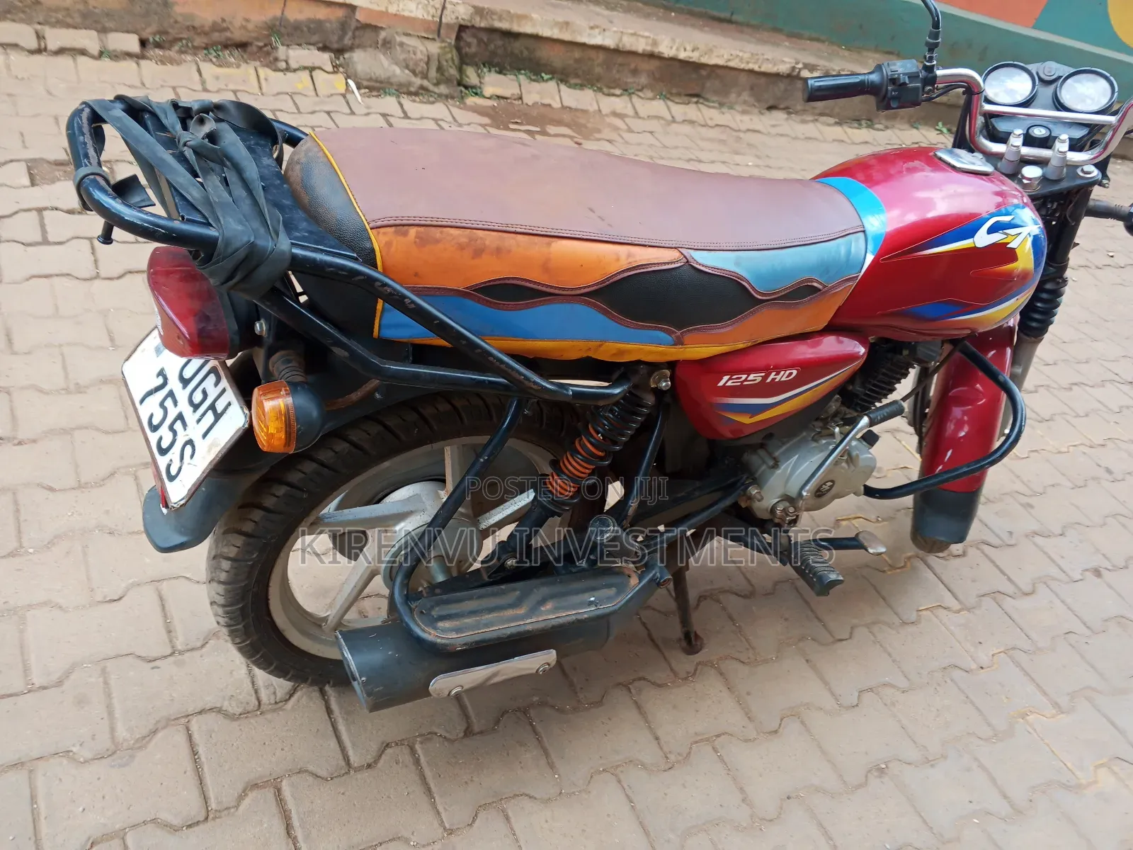 Bajaj Boxer 125 2020 Red