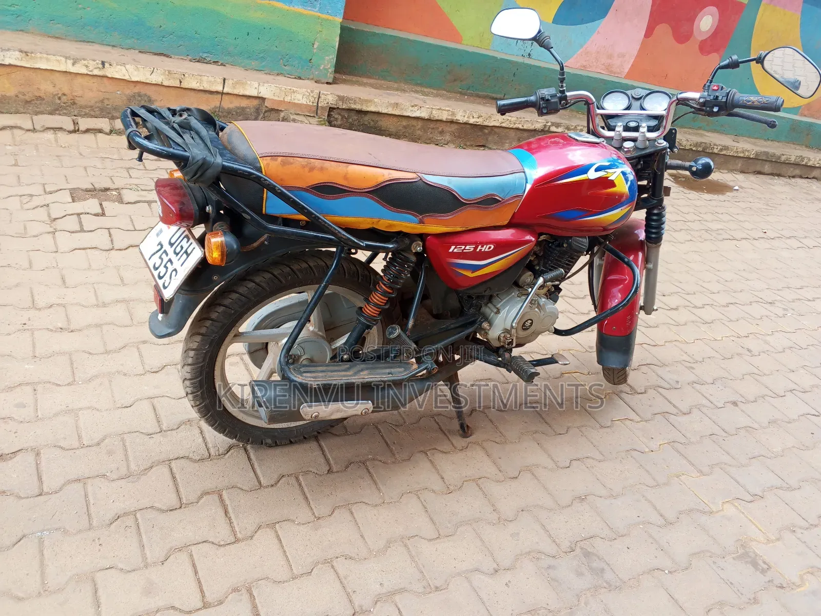 Bajaj Boxer 125 2020 Red