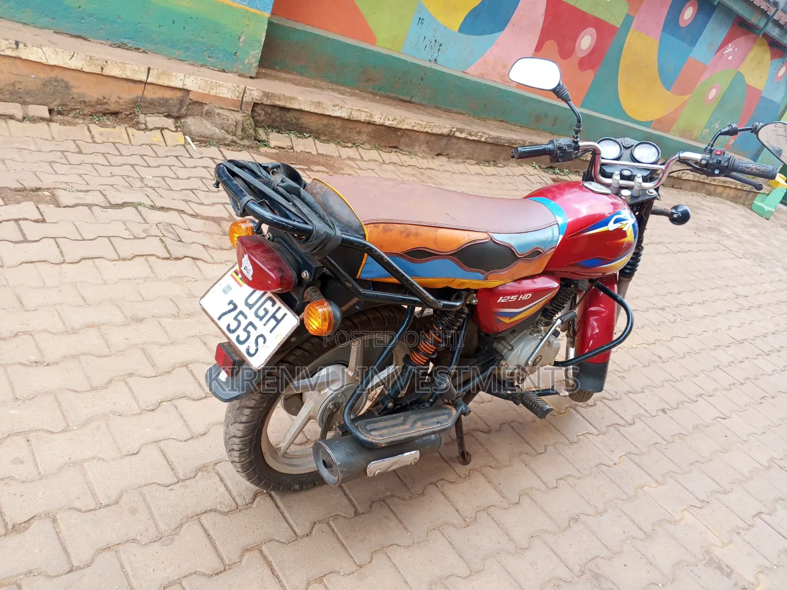 Bajaj Boxer 125 2020 Red