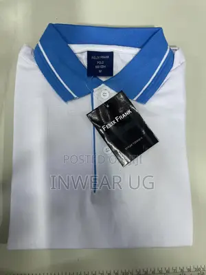 White Collared Tshirts With Black Collar
