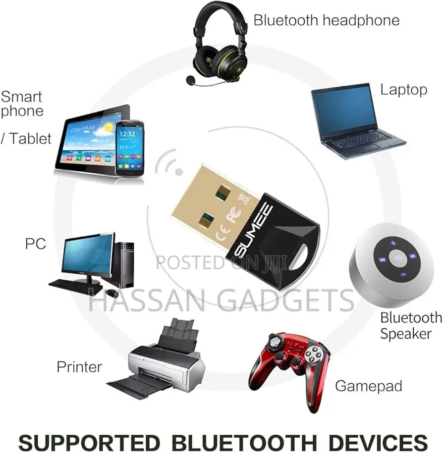 Bt 501 Usb 2.0 Bluetooth Adapter Audio Receiver