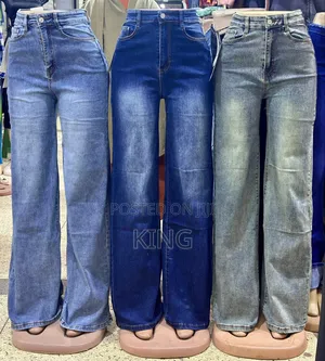 Women's Wide-Leg Denim Jeans