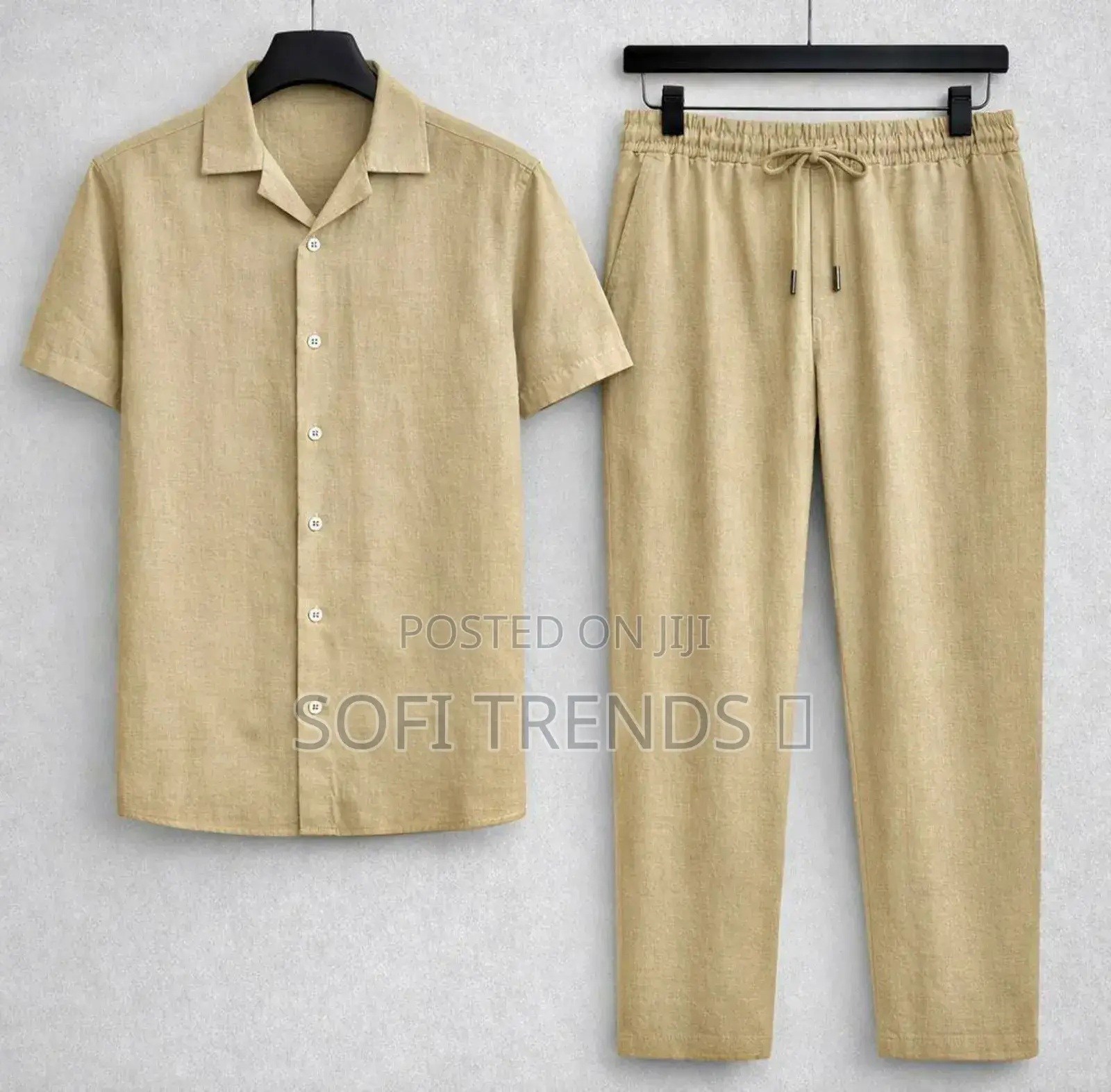 Gents Linen Two Pieces