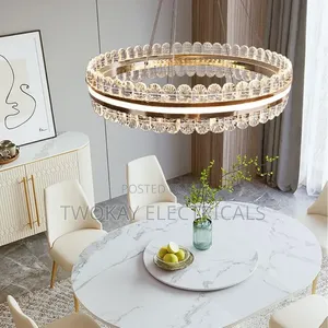 Led Crystal Chandelier Pendant Light