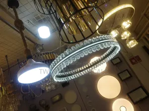 Led Crystal Chandelier Pendant Light