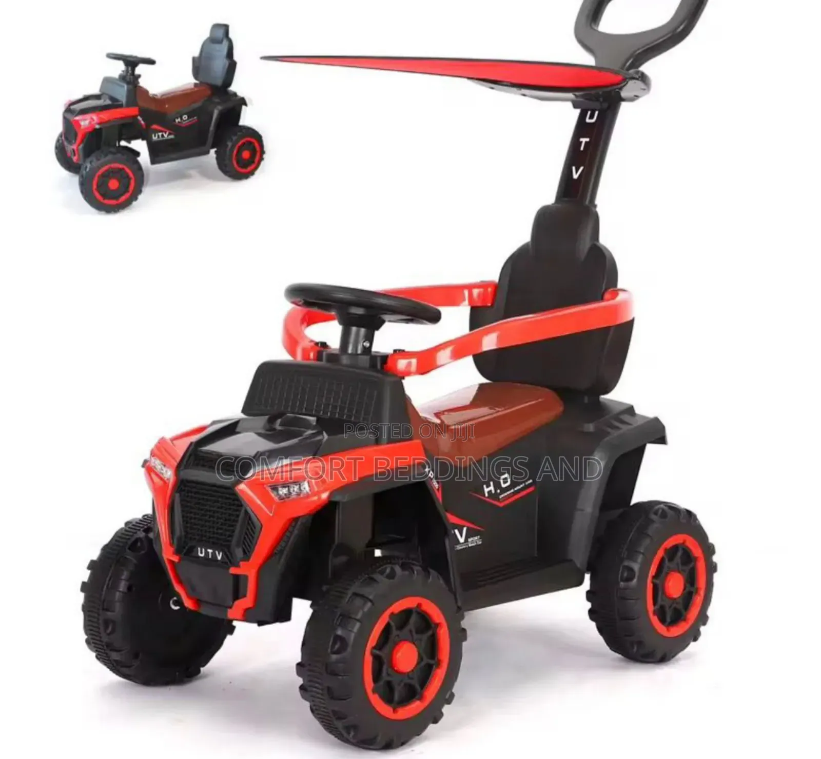 Rechargeable Toy Car 1 To 4 Years Red