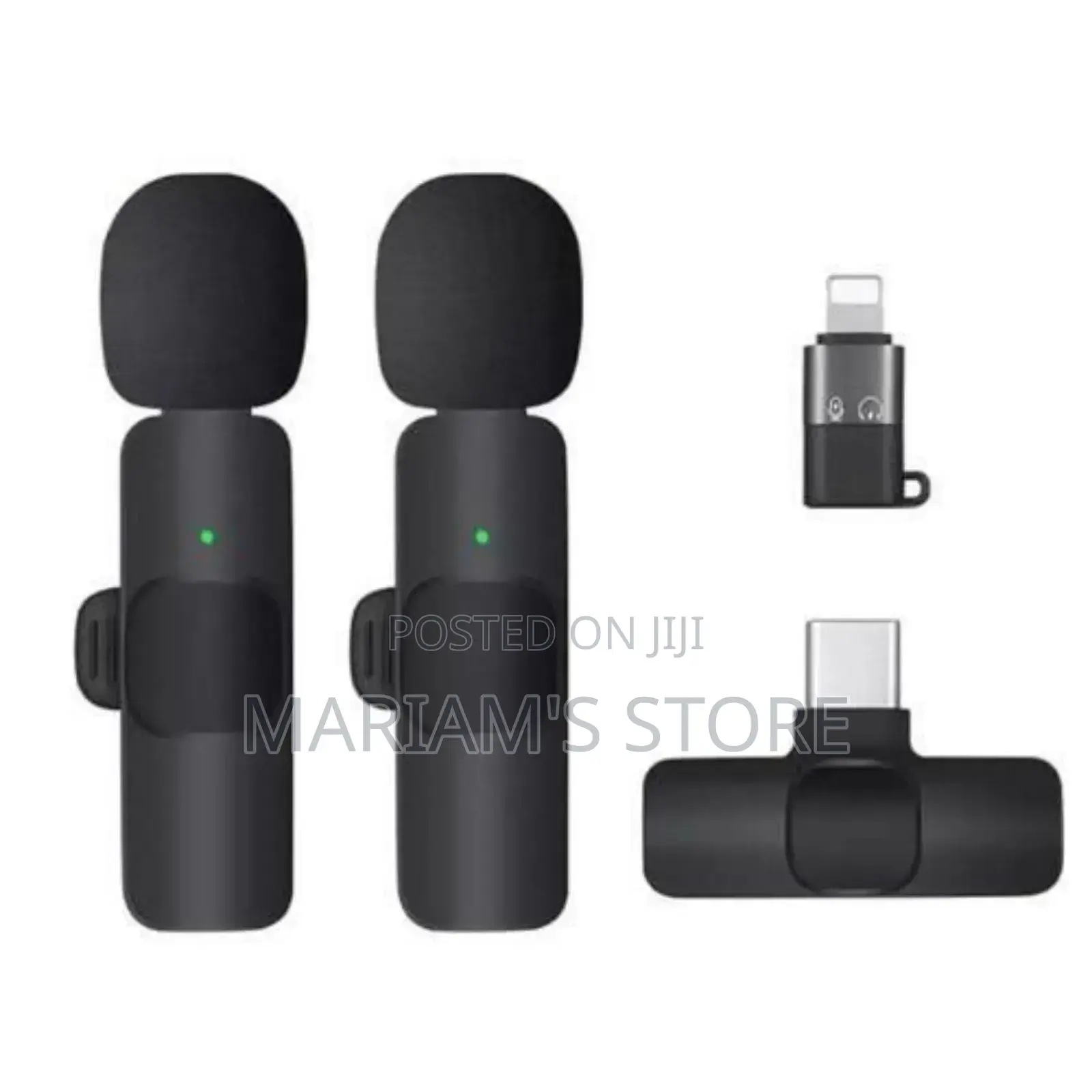 Dual Wireless Lavaliere Microphone
