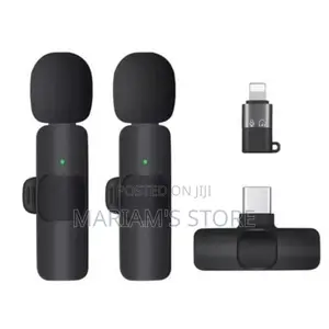 Dual Wireless Lavaliere Microphone