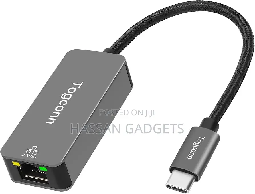 Type C to Ethernet Rj 45 Network Adapter Cable Converter