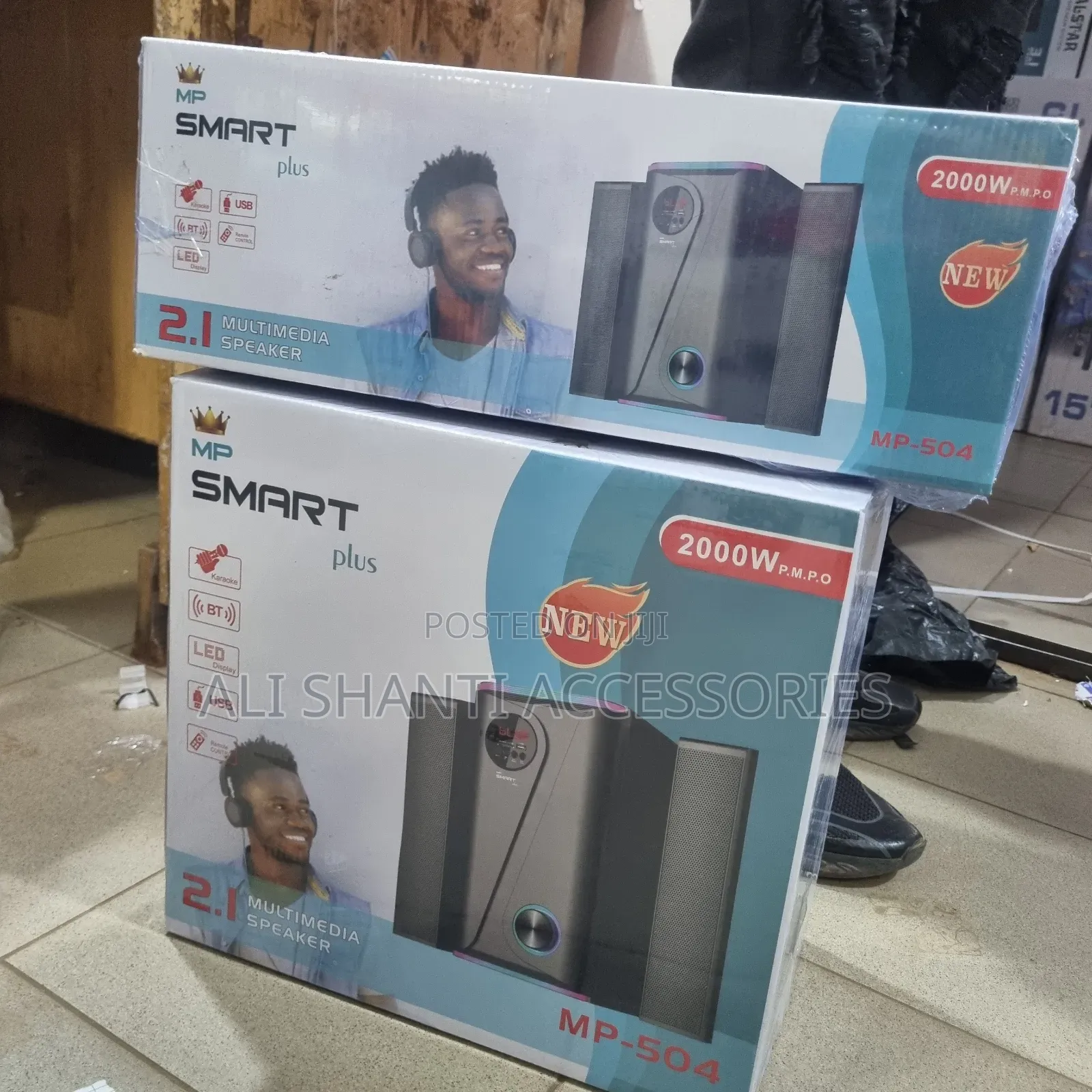 Smart Plus 2.1 Multimedia Sound System 2000w