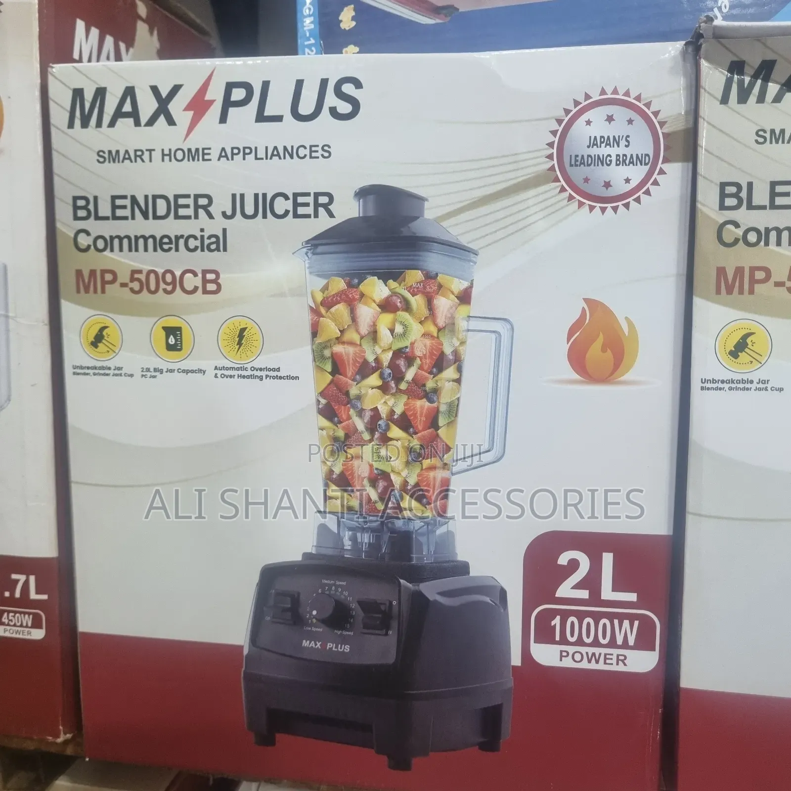 2l Max Plus Commercial Juice Blender 1000w