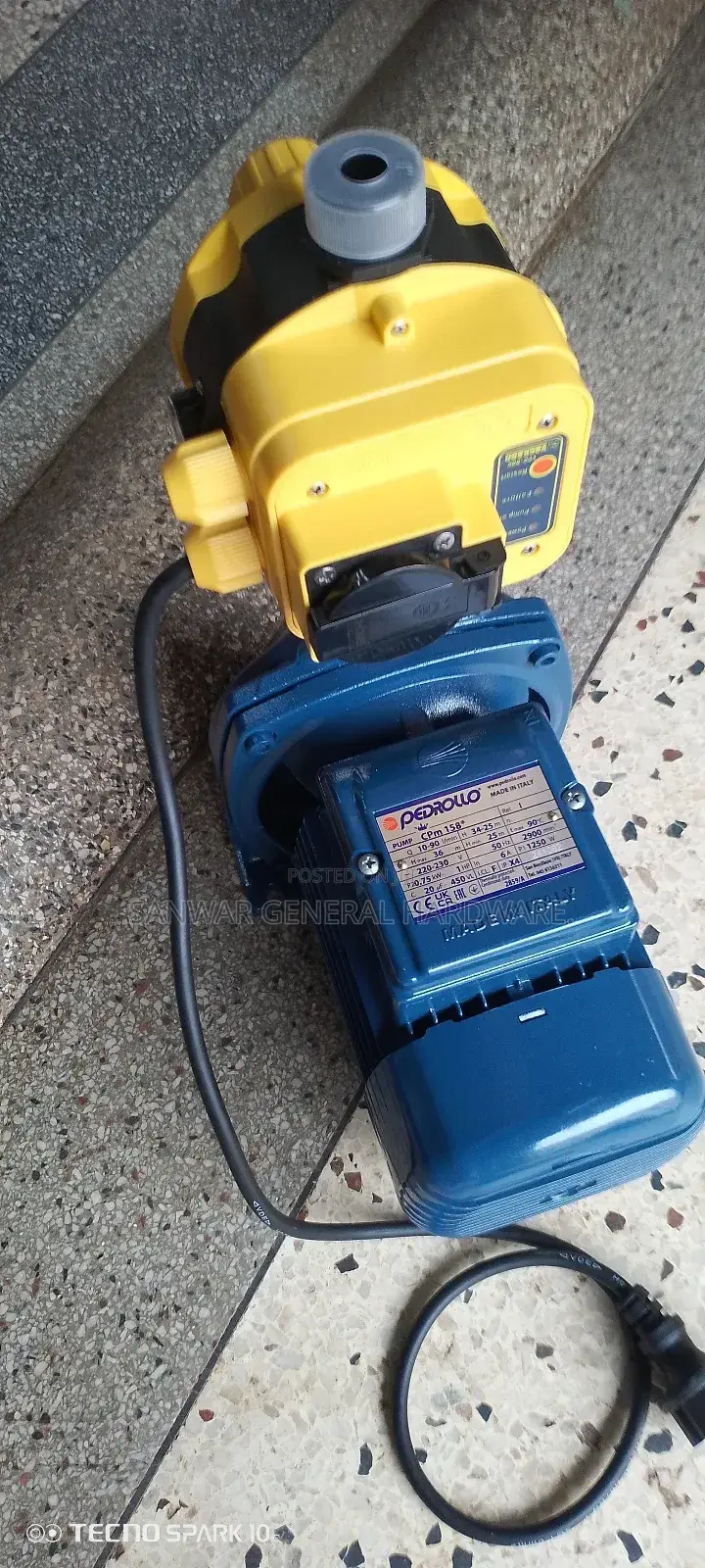 1hp Pedrollo Booster Pumps Controller(Made in Italy)