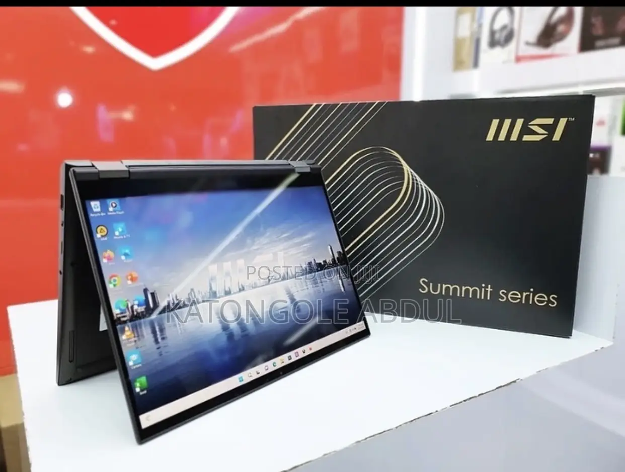 New Laptop MSI Summit E14 Flip Evo 16GB Intel Core I7 SSD 512GB