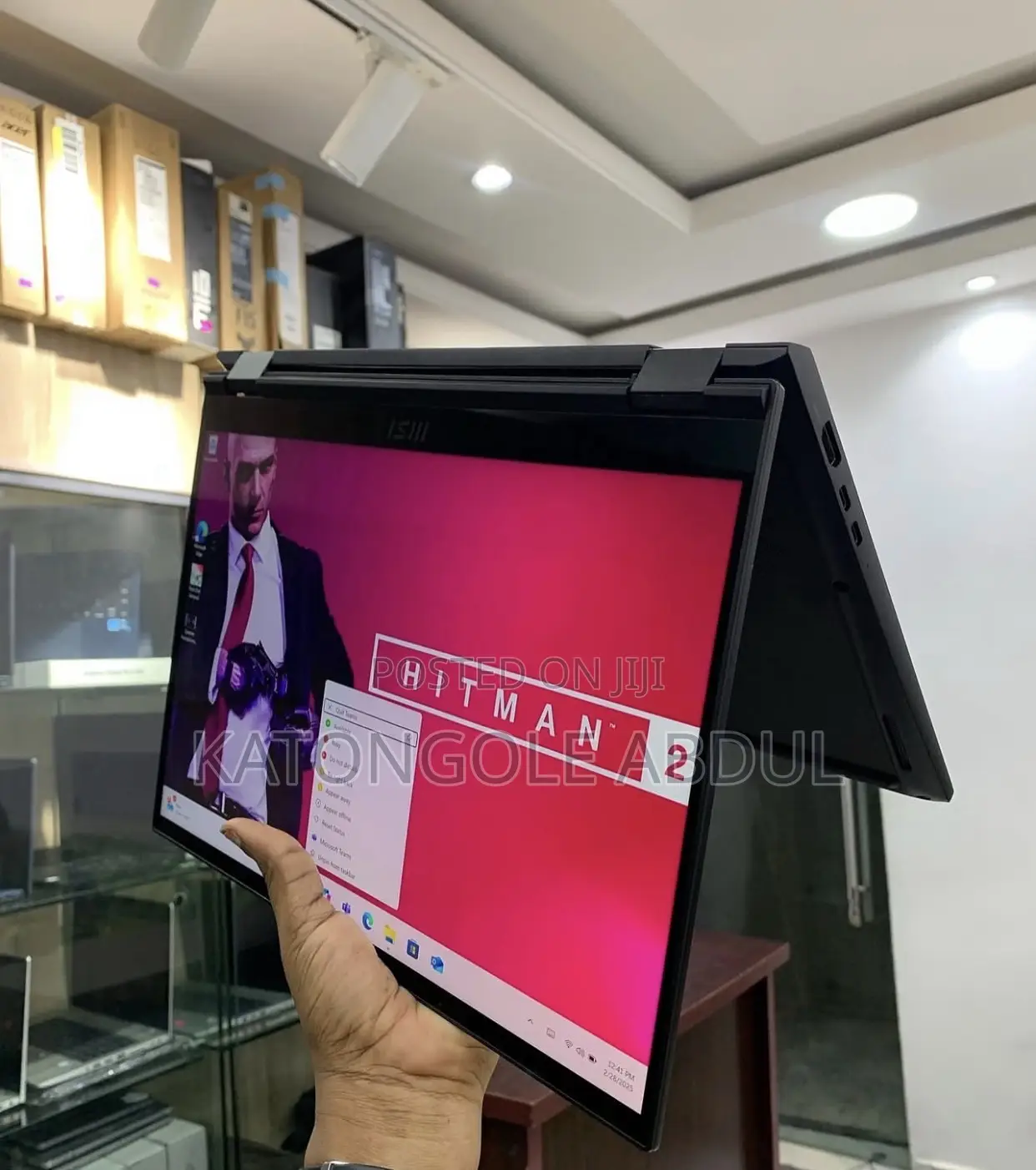 New Laptop MSI Summit E14 Flip Evo 16GB Intel Core I7 SSD 512GB