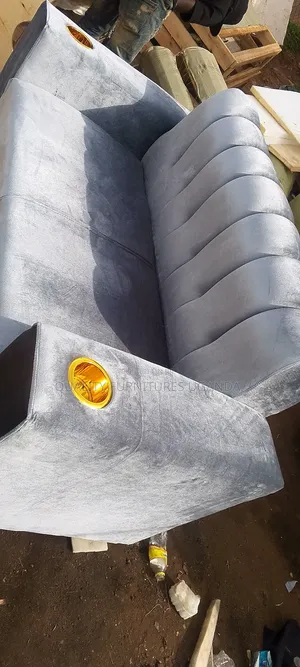 Luxury Gray Cupholders 2 Seater