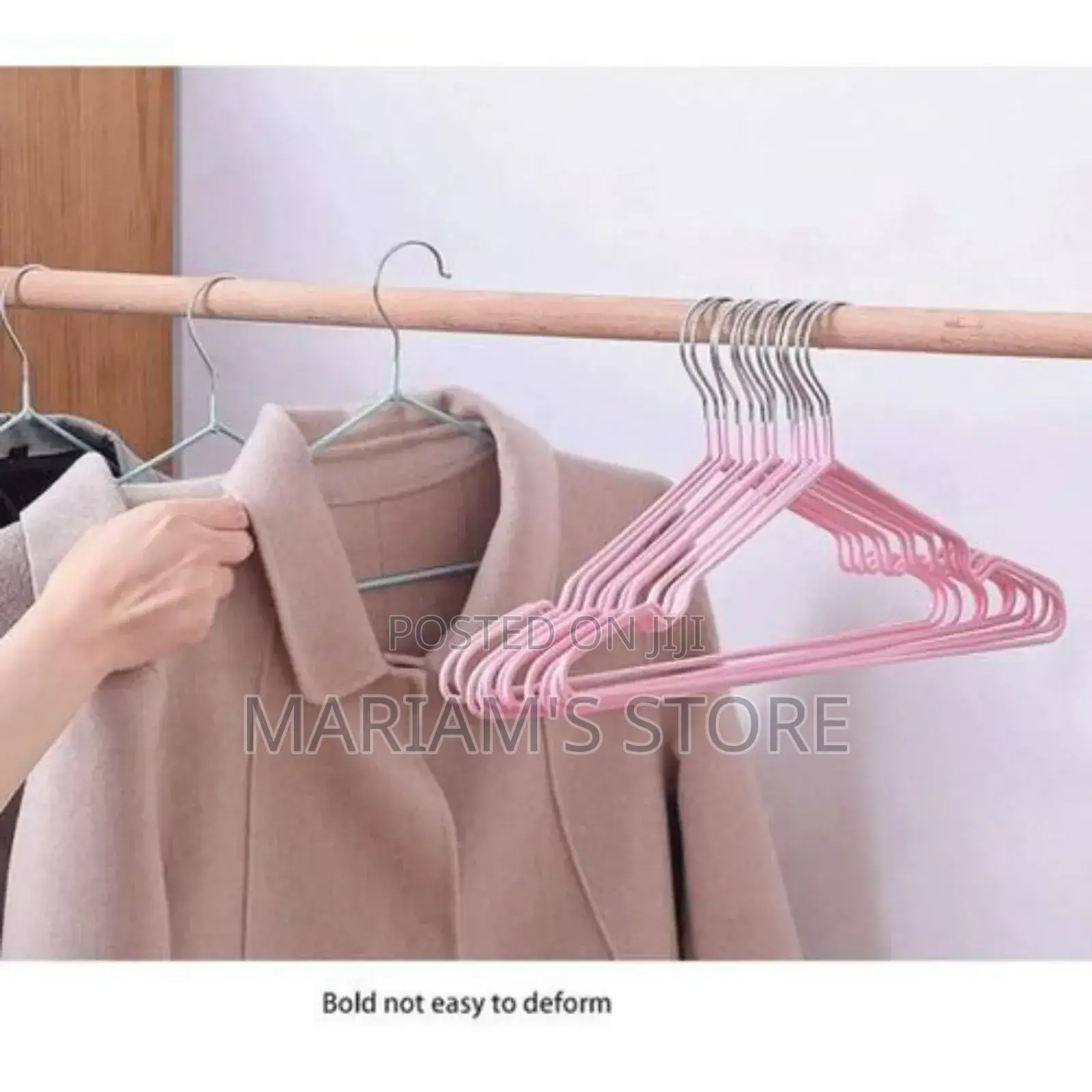 10pc Pack Metal Hangers