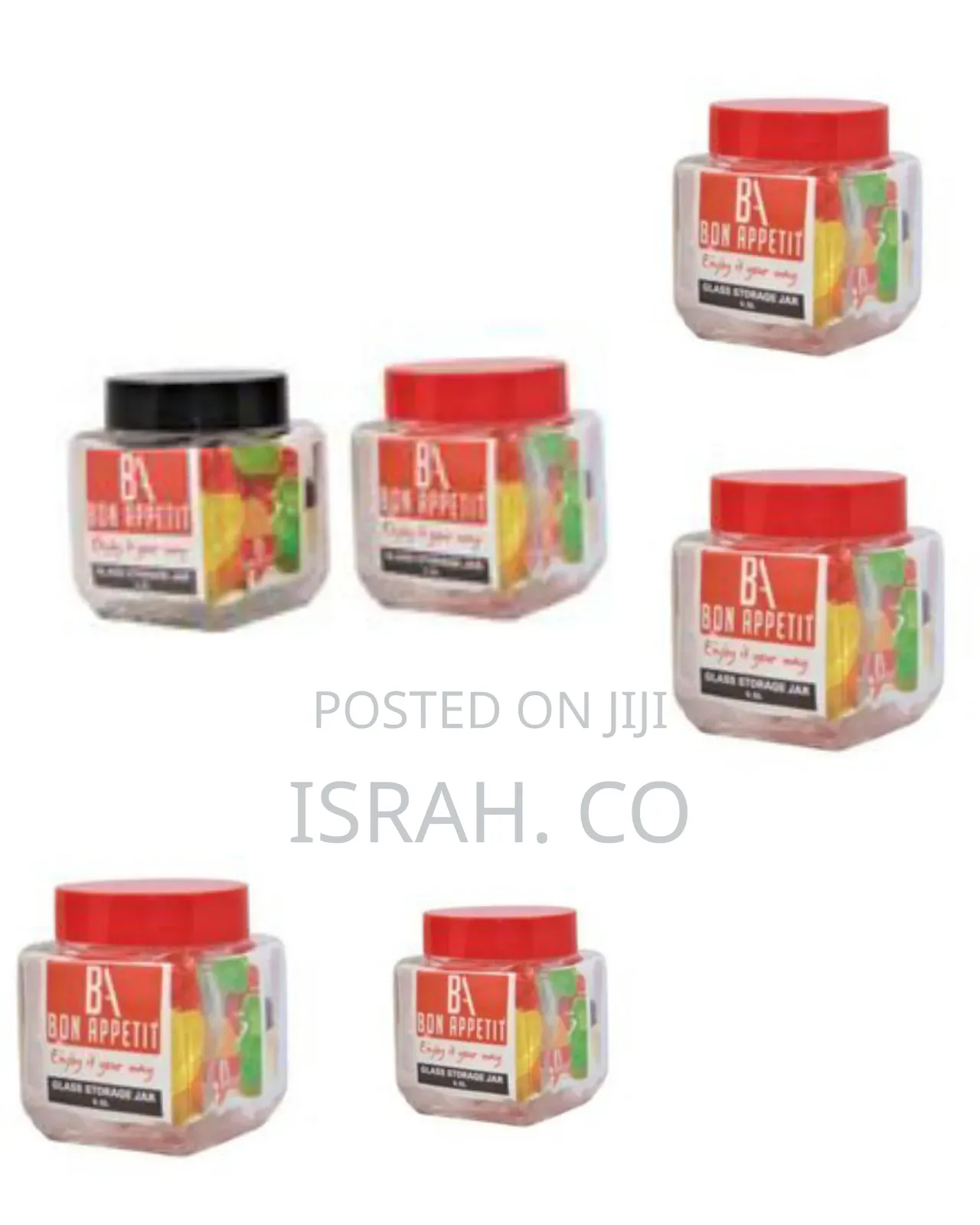 Bon Appetit 1.5l Glass Cereal Cookies Storage Jar