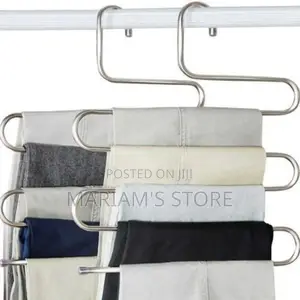 1pc of Trouser Steel Hanger/Pants Hanger - Silver