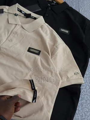 Armani Exchange Regular Fit Cotton Polo Shirt