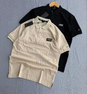 Armani Exchange Regular Fit Cotton Polo Shirt