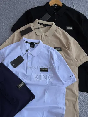 Armani Exchange Regular Fit Cotton Polo Shirt