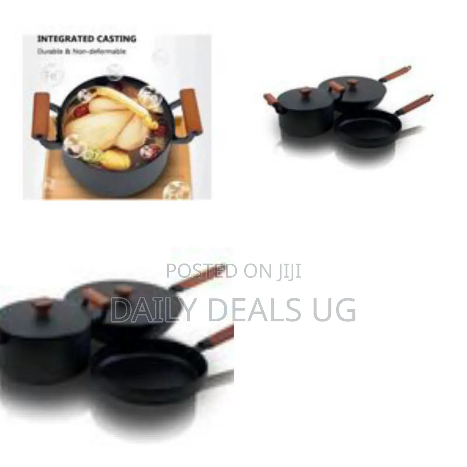 An Integrated Casting Non-Stick Cookware Set