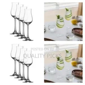 6 Pieces of Champagne Flutes Crystal