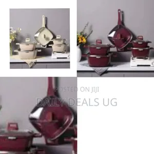 A Non-Stick Granite Cookware Set