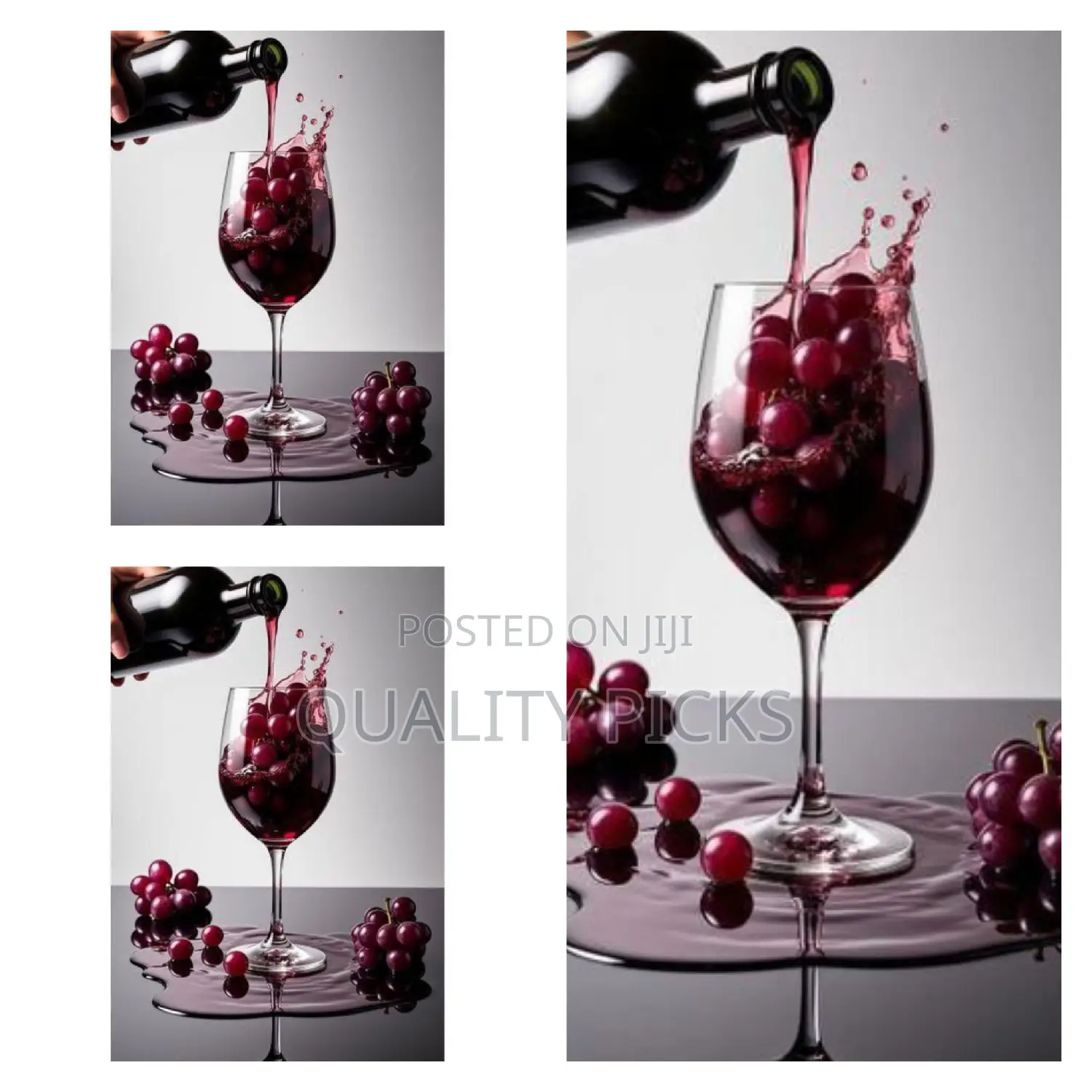 Super Cap - Crystal Clear Red Wine Glasses