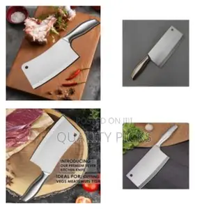 Cleaver Knife Stainless Steel Premium Meat and Vegetable Cut