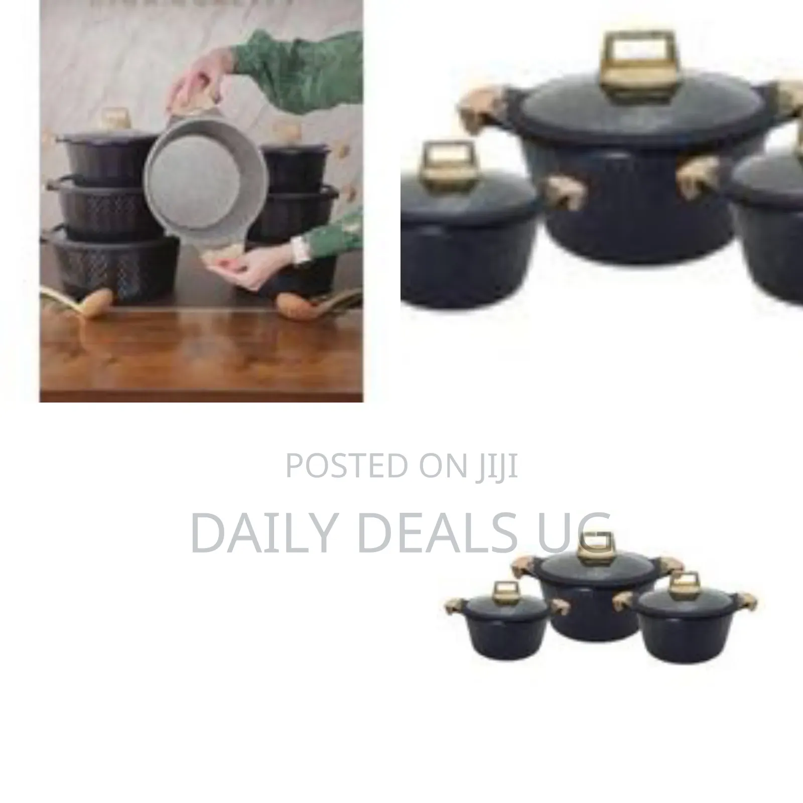 Non-Stick Casserole Pots or Stock Pots