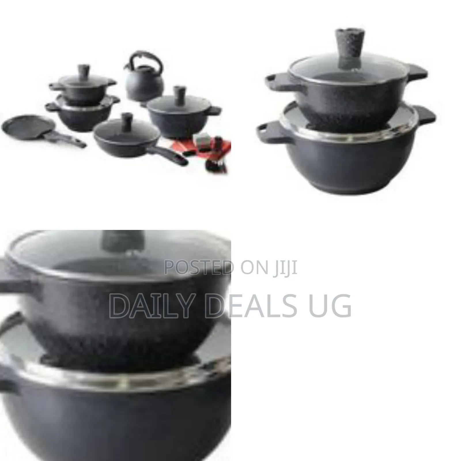 A Die-Cast Aluminum Cookware Set