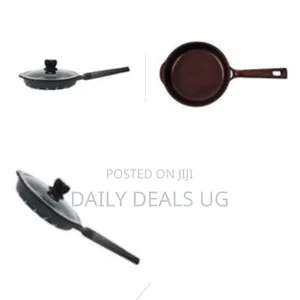 22cm 1.3l Frying Pan With a Stone Coating and Glass Lid