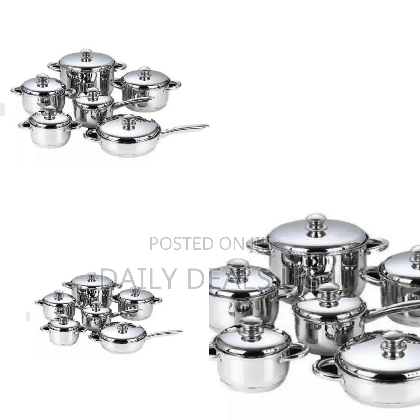 Generic Stainless Steel Cookware Set