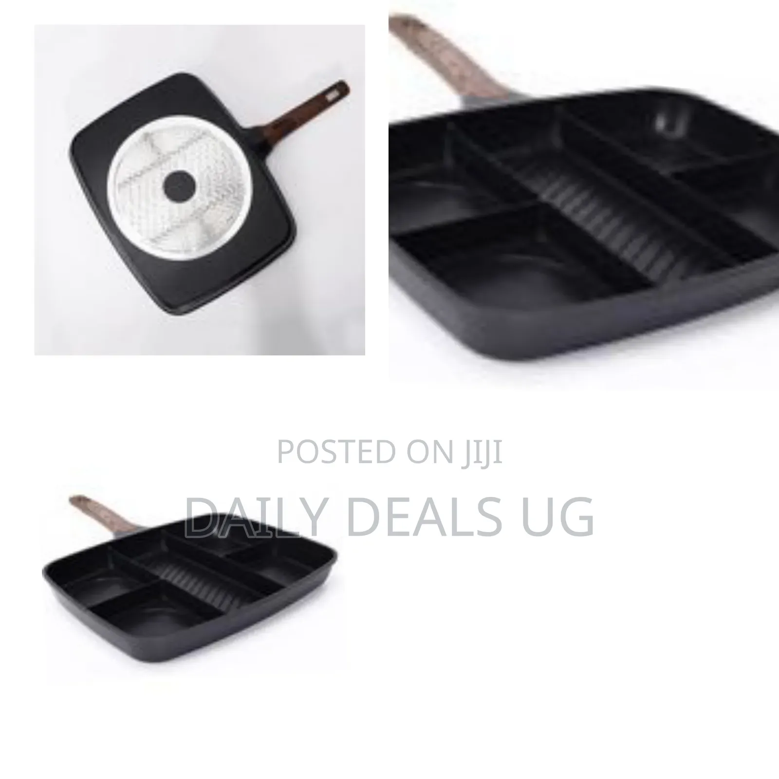 Multi Section Frying Pan Non Stick 5 in 1