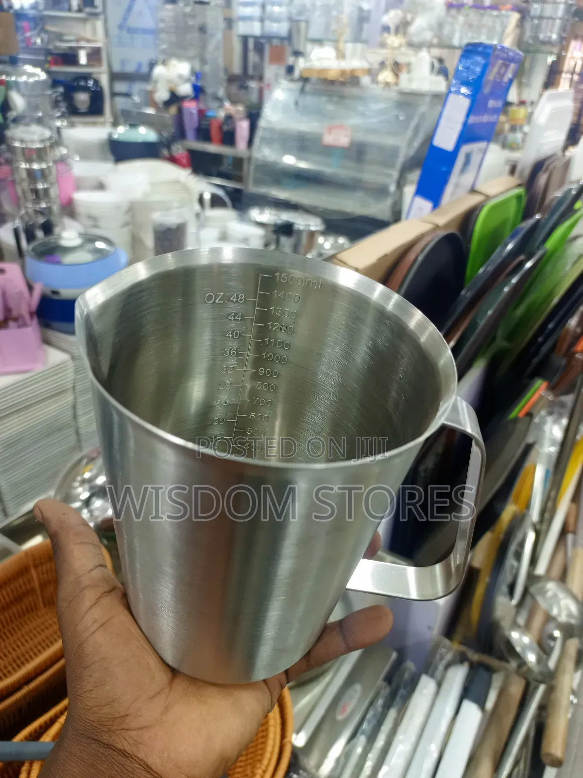 Newness Stainless Steel Measuring Cup-1. 5l