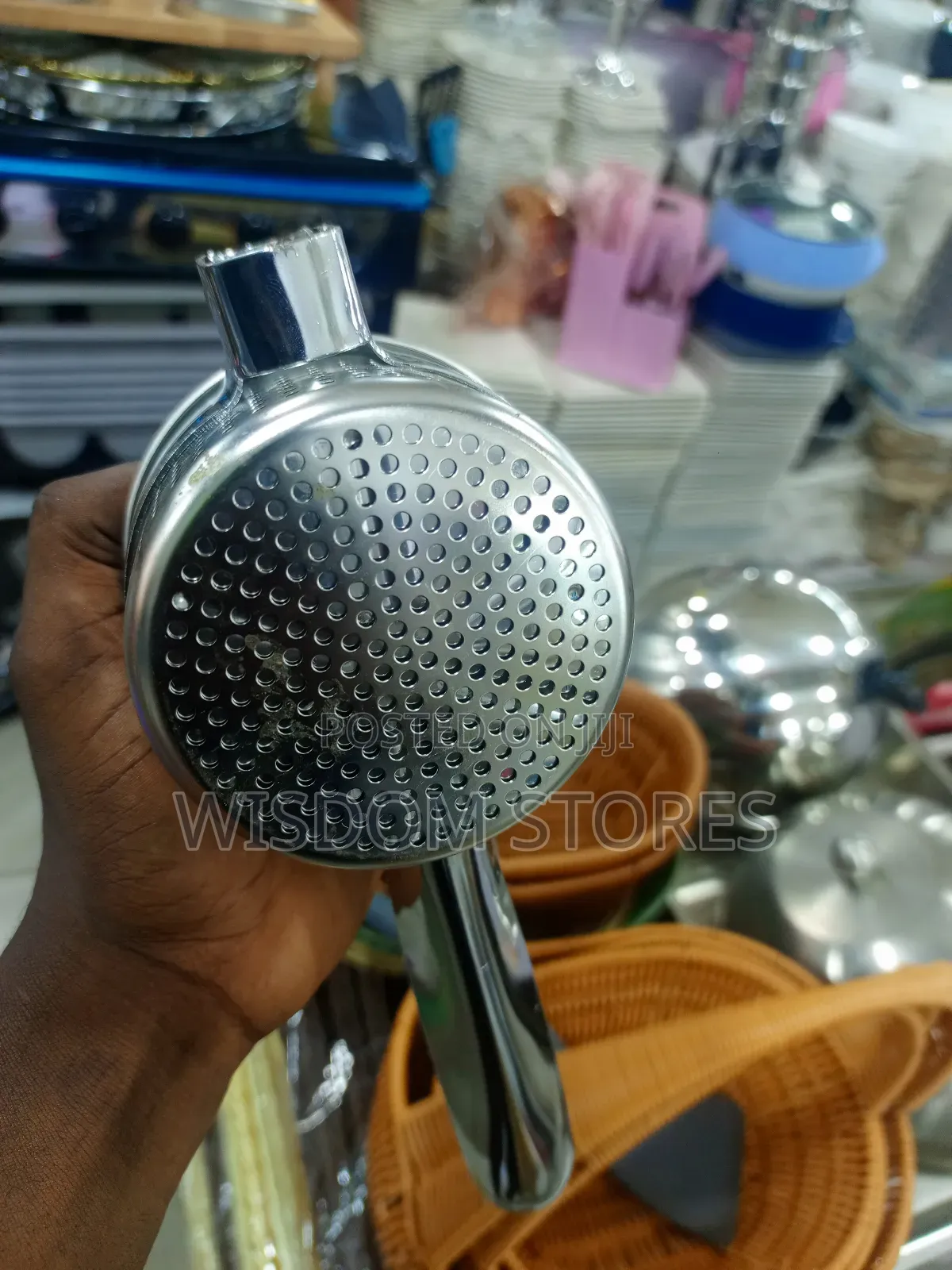 Stainless Steel Potato Ricer.