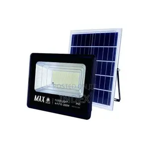 Solar Street Lights Outdoor, Dawn Flood Lights With Remote Control