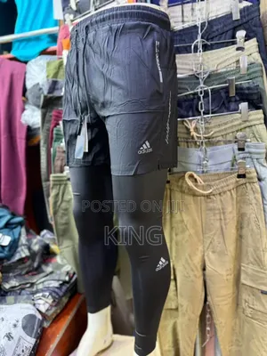 Men's Adidas 2-in-1 Workout Shorts,