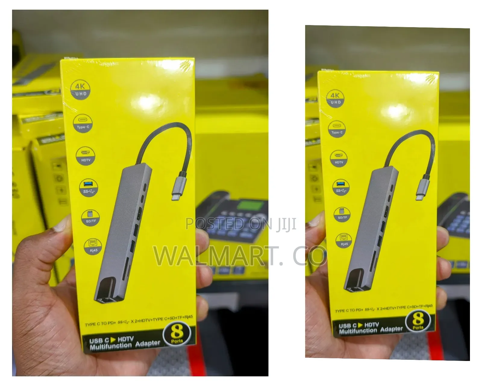 Usb Type C 8 in 1 Multifunctional Adapter