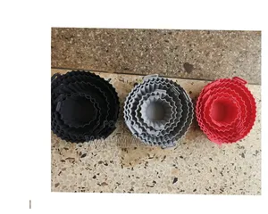 5 Pieces Silicone Round Air Fryer Liners