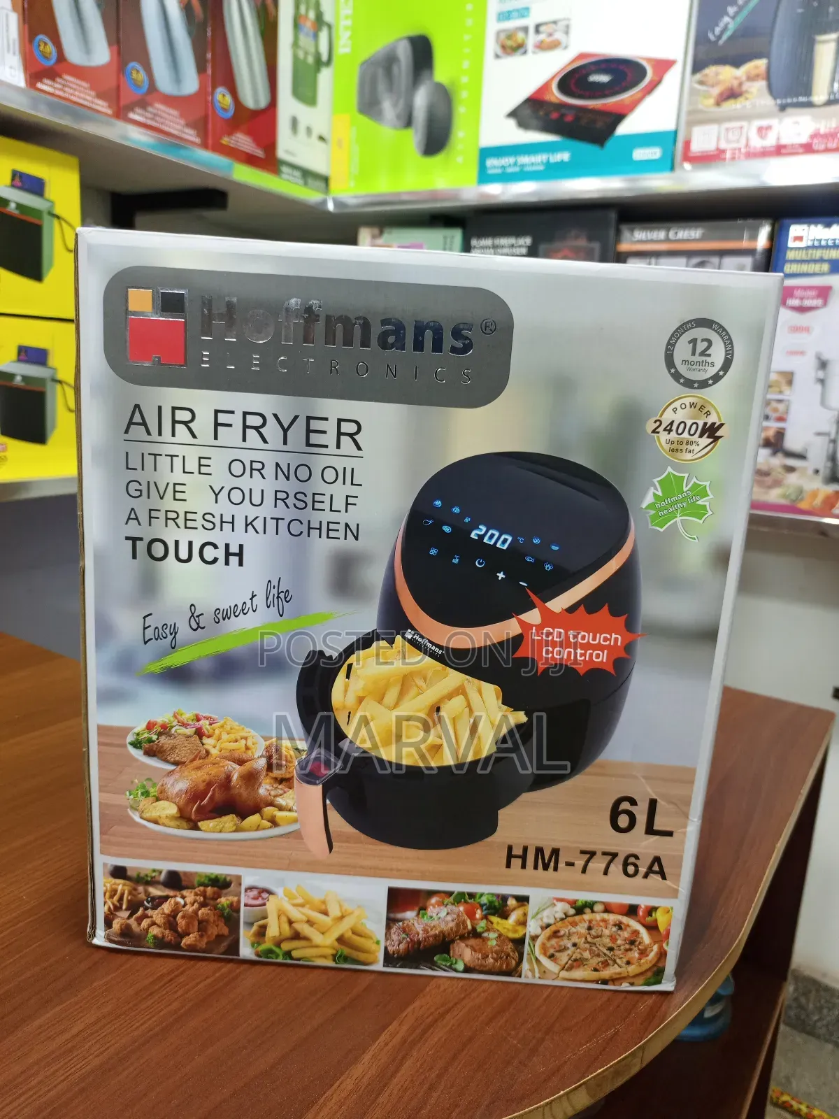 6l Air Fryer With Touch