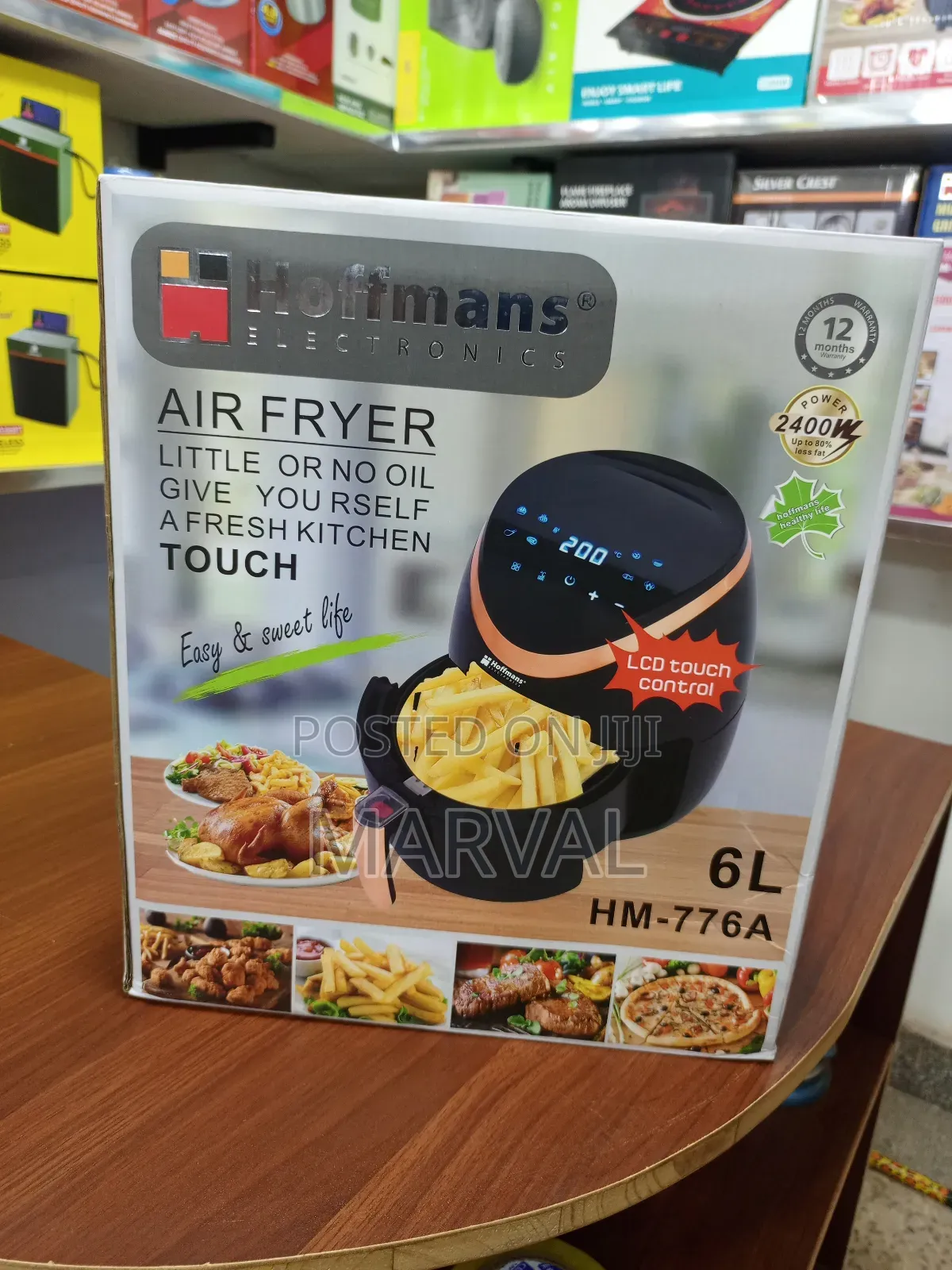 6l Air Fryer With Touch