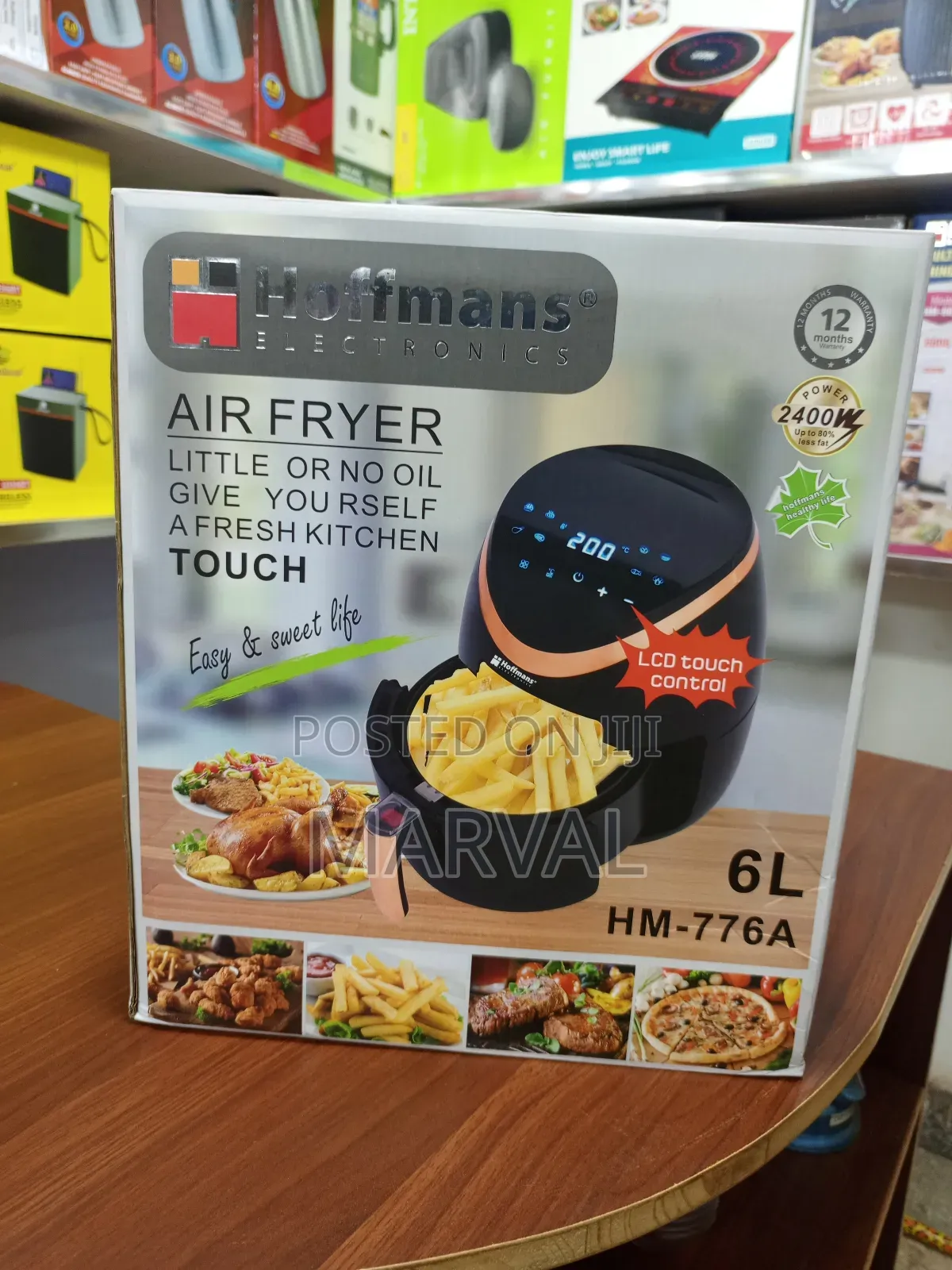 6l Air Fryer With Touch