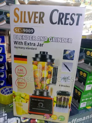 Silver Crest Sc-9009 Heavy-Duty Blender and Grinder.